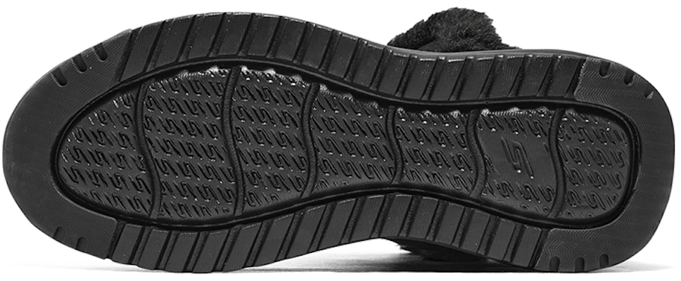 (W) Skechers中筒黑色舒适轻便雪地靴 144775-BBK Purchase (W) Skechers中筒黑色舒适轻便雪地靴 144775-BBK