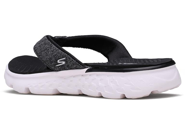 Lookbook (W) Skechers On The Go 400 'Negro Blanco' 14656-BKW