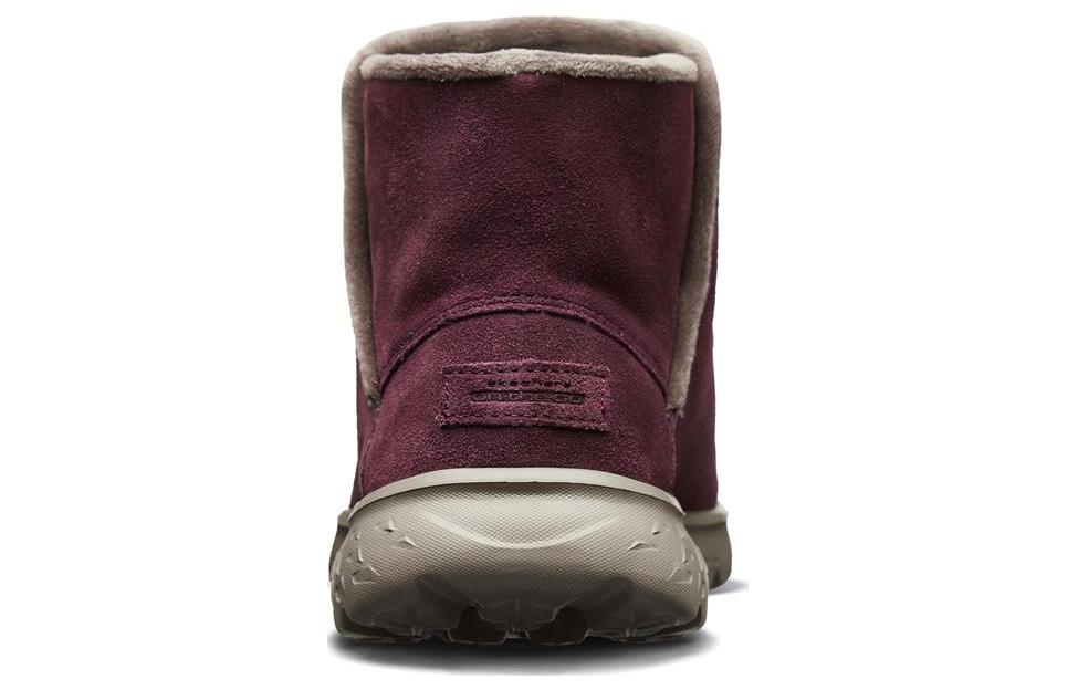 Shop Skechers ON THE GO 400 耐磨防滑 短靴 女款 酒紅色