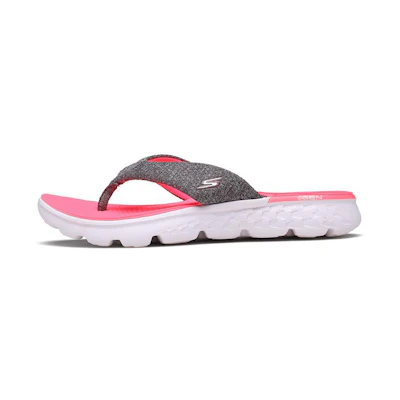 (W) Skechers On The Go 400 'Charcoal Red'