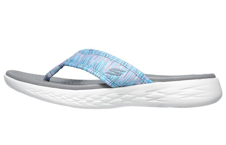 (W) Skechers On The Go 600-Captivate 'Blue Gray'