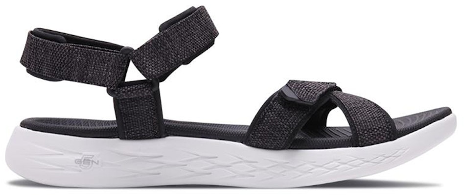 (W) Skechers On The Go 600 'Hitam Putih' 15315-BKW Order (W) Skechers On The Go 600 'Hitam Putih' 15315-BKW