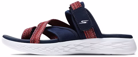 (Women) Skechers On The Go 600 'Blue Red' 15308-NVRD (Women) Skechers On The Go 600 'Blue Red' 15308-NVRD