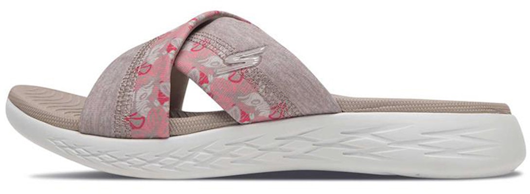 (Women) Skechers On The Go 600 'Brown Pink' 15306-TPE Buy (Women) Skechers On The Go 600 'Brown Pink' 15306-TPE