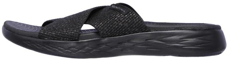 (Women) Skechers On The Go 600 'Glistening Black' 16259-BBK (Women) Skechers On The Go 600 'Glistening Black' 16259-BBK