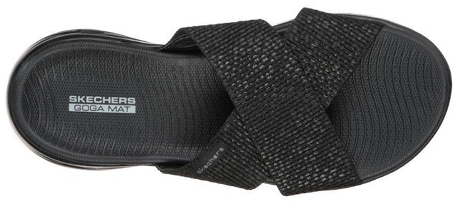 (W) Skechers On The Go 600 'Glistening Black' Hitam Berkilau 16259-BBK Lookbook (W) Skechers On The Go 600 'Glistening Black' Hitam Berkilau 16259-BBK