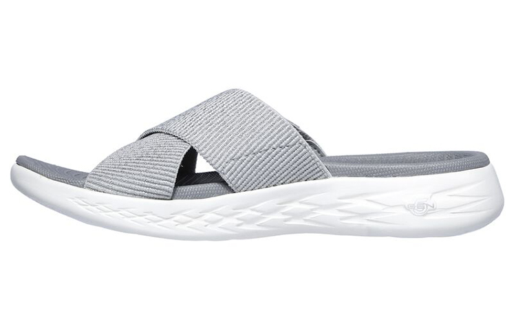 (Women) Skechers On The Go 600 'Glistening Grey White' 16259-SIL