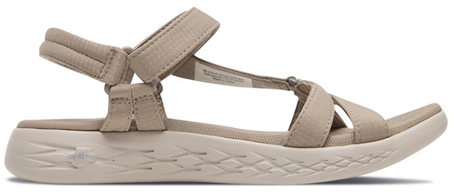 (Women) Skechers On The Go 600 'Natural Comfort Sport Casual Sandal' 15316-NAT Order (Women) Skechers On The Go 600 'Natural Comfort Sport Casual Sandal' 15316-NAT