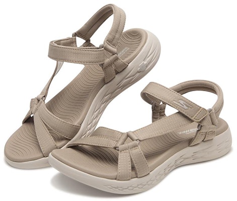(Women) Skechers On The Go 600 'Natural Comfort Sport Casual Sandal' 15316-NAT Lookbook (Women) Skechers On The Go 600 'Natural Comfort Sport Casual Sandal' 15316-NAT