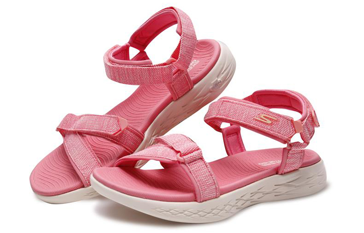 Lookbook (W) 스케쳐스 온더고 600 핑크 (Skechers On the Go 600 핑크) 15315-PNK