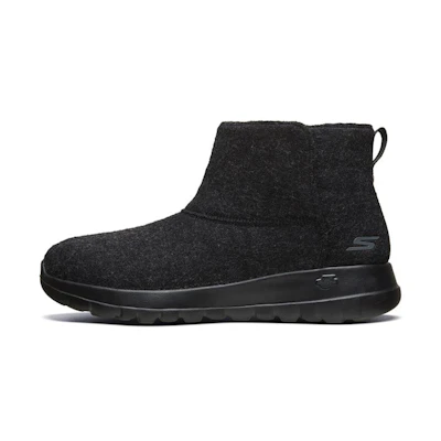 (W) Skechers On The Go 'Black Snow Boot'