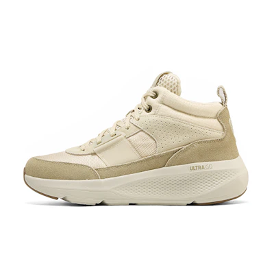 (W) Skechers ON THE GO 'CMFT Warm High-Top Snow Boot Brown'
