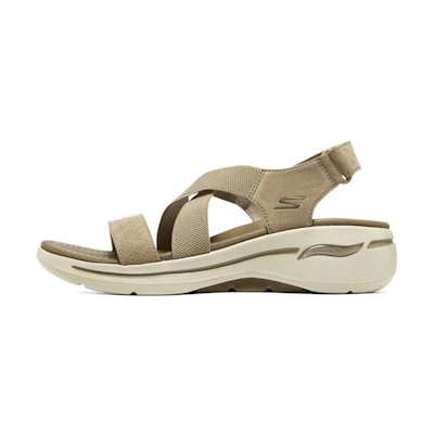 (W) Skechers On The Go 'Grey Brown'