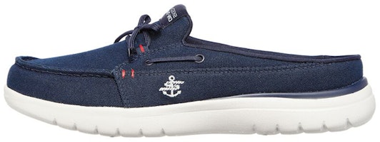 (Women) Skechers On The Go 'Navy Casual Slip-On' 136495-NVY (Women) Skechers On The Go 'Navy Casual Slip-On' 136495-NVY