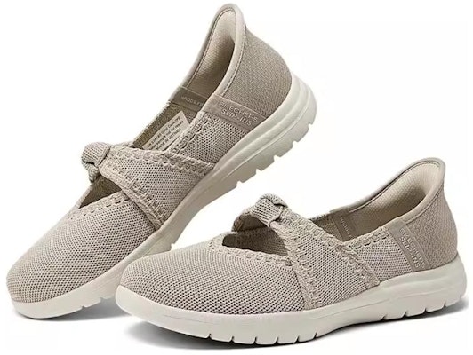 (W) Skechers ON THE GO 'Kenyamanan Sederhana Abu-Coklat Muda' 138185-TPE Lookbook (W) Skechers ON THE GO 'Kenyamanan Sederhana Abu-Coklat Muda' 138185-TPE