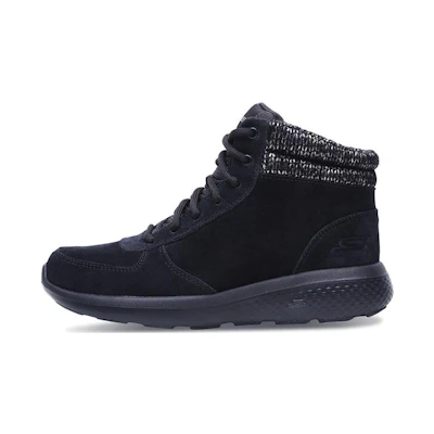 (W) Skechers ON THE GO City 2 'Black Grey Mid-Top'