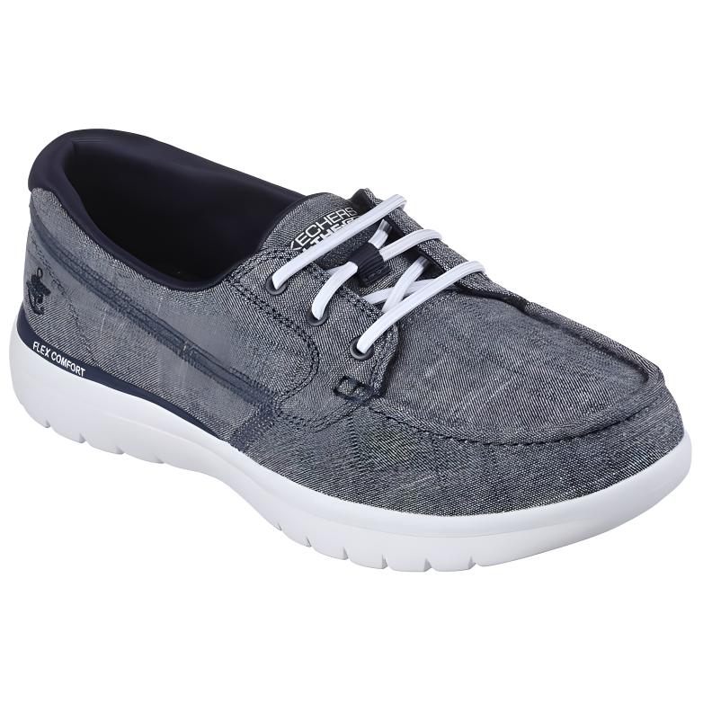 (W) Skechers On The Go Flex - Ashore Sneakers Blue 圖 3