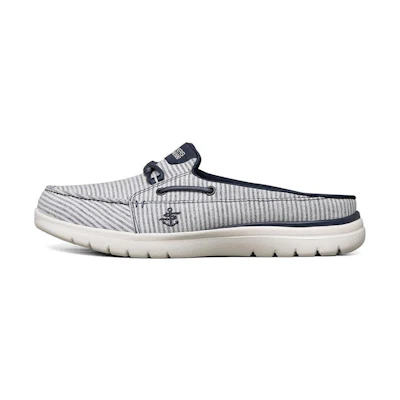 (W) Skechers ON THE GO Flex 'Blue White'