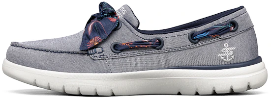 (Women) Skechers On the GO Flex 'Grey' 136471-NVY (Women) Skechers On the GO Flex 'Grey' 136471-NVY
