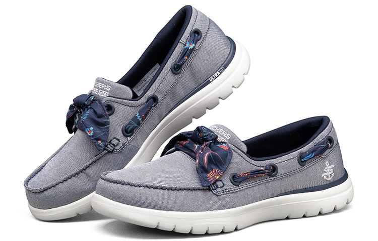 Shop (W) Skechers On the GO Flex ''Grigio'' 136471-NVY