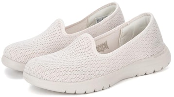 Skechers ON THE GO Flex 防滑耐磨 低筒 跑步鞋 女款 白色 Order Skechers ON THE GO Flex 防滑耐磨 低筒 跑步鞋 女款 白色