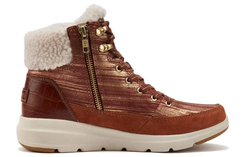 Order (W) Skechers ON THE GO Glacial Ultra 'Sepatu Boot Kasual Coklat Fashion' 144173-COG