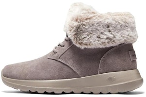 (Women) Skechers On The Go Joy - Plush Dreams 'Dark Taupe' 144042-DKTP (Women) Skechers On The Go Joy - Plush Dreams 'Dark Taupe' 144042-DKTP