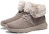(W) Skechers On The Go Joy - Plush Dreams 'Taupe Gelap' 144042-DKTP