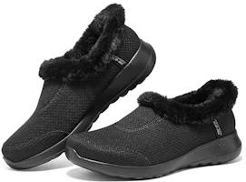 Shop Skechers ON THE GO Joy 舒適 防滑耐磨 低筒 生活休閒鞋 女款 全黑色
