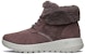 (W) Skechers On-The-Go Joy Kasut Lari Kelabu/Coklat 667511-QUAL
