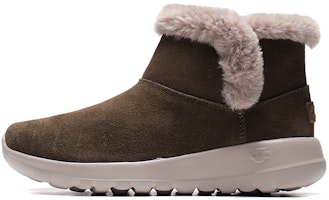 (Women) Skechers On-The-Go Joy 'Retro Snow Boot' 15501-OLV (Women) Skechers On-The-Go Joy 'Retro Snow Boot' 15501-OLV
