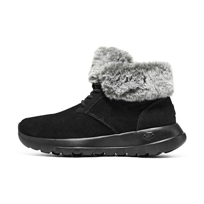 (W) Skechers On-the-Go Joy Boots 'Black Grey'