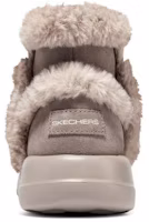 Lookbook Skechers ON THE GO Joy 加絨保暖 短筒 雪地靴 女款 深灰褐色
