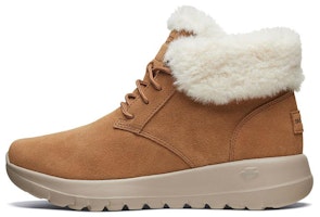 (Women) Skechers On-The-Go Joy Lush Chukka Boots 'Brown' 15506-CSNT (Women) Skechers On-The-Go Joy Lush Chukka Boots 'Brown' 15506-CSNT