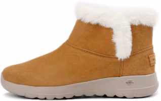 (Women) Skechers On-The-Go Joy Snow Boots 'Brown White' 15501-CSNT (Women) Skechers On-The-Go Joy Snow Boots 'Brown White' 15501-CSNT
