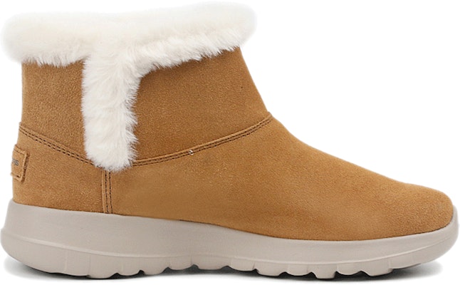 Skechers On-The-Go Joy 復古風雪地靴 女款 棕 Order Skechers On-The-Go Joy 復古風雪地靴 女款 棕