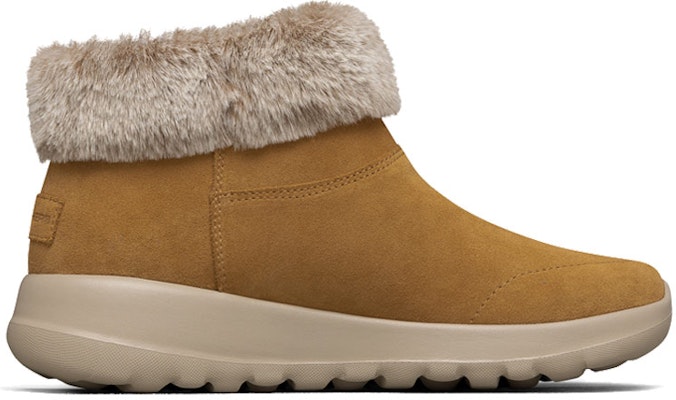 Skechers On-The-Go Joy 短筒雪地靴 女款 栗色 Order Skechers On-The-Go Joy 短筒雪地靴 女款 栗色