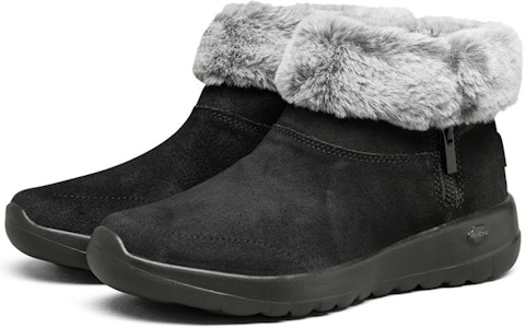 (W) スケッチャーズ オンザゴー ジョイ スノーブーツ (黒/白) 144003-BKGY Lookbook (W) スケッチャーズ オンザゴー ジョイ スノーブーツ (黒/白) 144003-BKGY