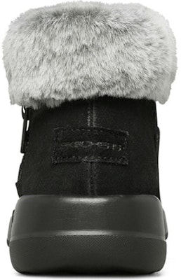 (Women) Skechers On-The-Go Joy Snow Boots Fur 'Black White' 144003-BKGY Shop (Women) Skechers On-The-Go Joy Snow Boots Fur 'Black White' 144003-BKGY