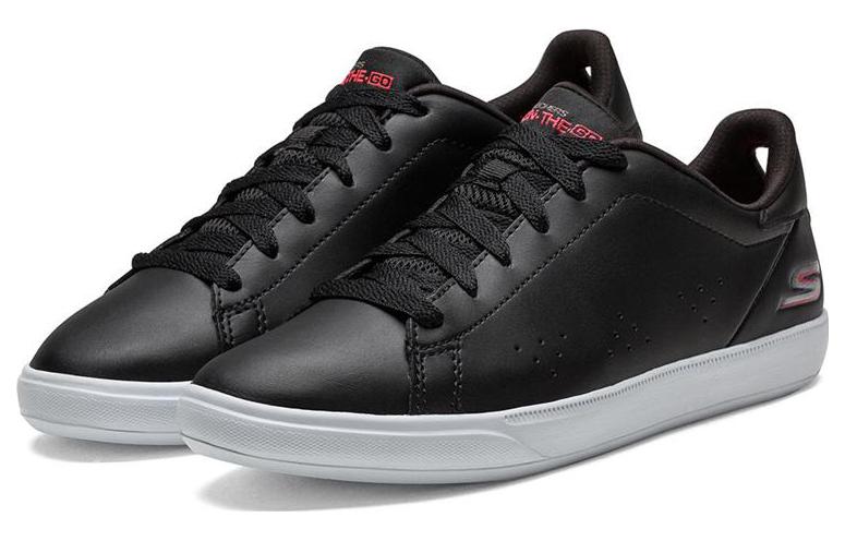 Lookbook Skechers ON THE GO Point 耐磨防滑 低幫 板鞋 女款 黑色