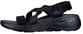 (W) Skechers On The Go Sandal 'Hitam Empuk Sukan' 140257-BBK