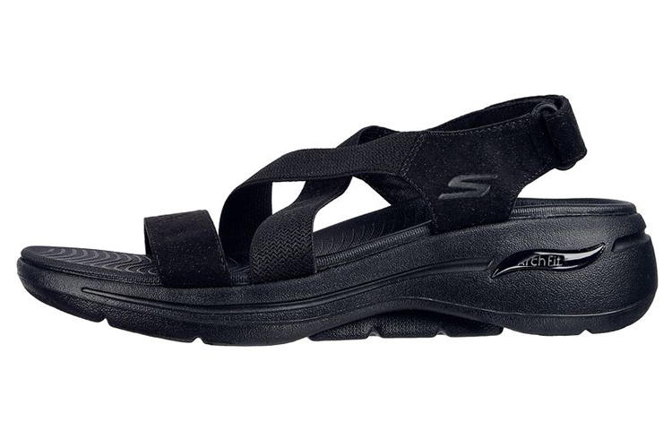 (Women) Skechers On The Go Sandal 'Black Cushioned Sport' 140257-BBK