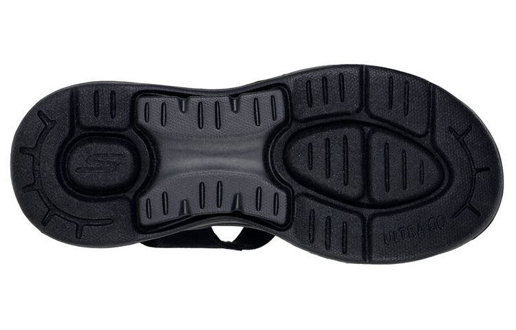Shop (W) Skechers On The Go Sandal 'Hitam Bantalan Olahraga' 140257-BBK