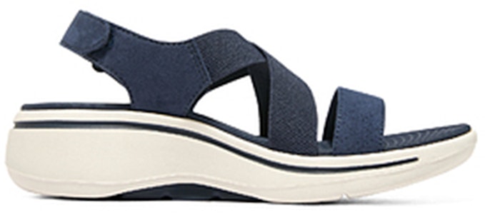 (W) (女性用) スケッチャーズ オン ザ ゴー サンダル 'ネイビーブルー' 140257-NVY 140257-NVY Order (W) (女性用) スケッチャーズ オン ザ ゴー サンダル 'ネイビーブルー' 140257-NVY 140257-NVY