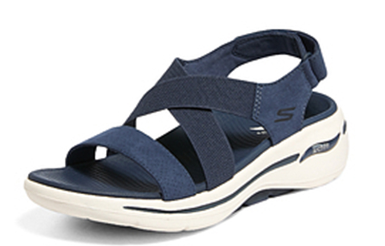 Lookbook (W) Skechers On The Go Sandal 'Biru Navy' 140257-NVY