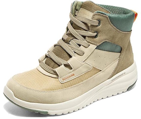 Skechers 保暖耐磨 圓頭舒適 短中筒 雪地靴 女款 灰褐色 Order Skechers 保暖耐磨 圓頭舒適 短中筒 雪地靴 女款 灰褐色