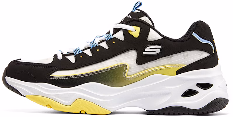 (Women) Skechers One Piece x D'LITES 4.0 'Sanji Black White Yellow' 896036-BKMT Buy (Women) Skechers One Piece x D'LITES 4.0 'Sanji Black White Yellow' 896036-BKMT