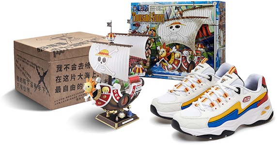 航海王 x Skechers D’Lites 4.0 航海王聯名 萬里陽光號手辦模型限量禮盒 耐磨防滑運動鞋 女款 魯夫配色 Buy 航海王 x Skechers D’Lites 4.0 航海王聯名 萬里陽光號手辦模型限量禮盒 耐磨防滑運動鞋 女款 魯夫配色