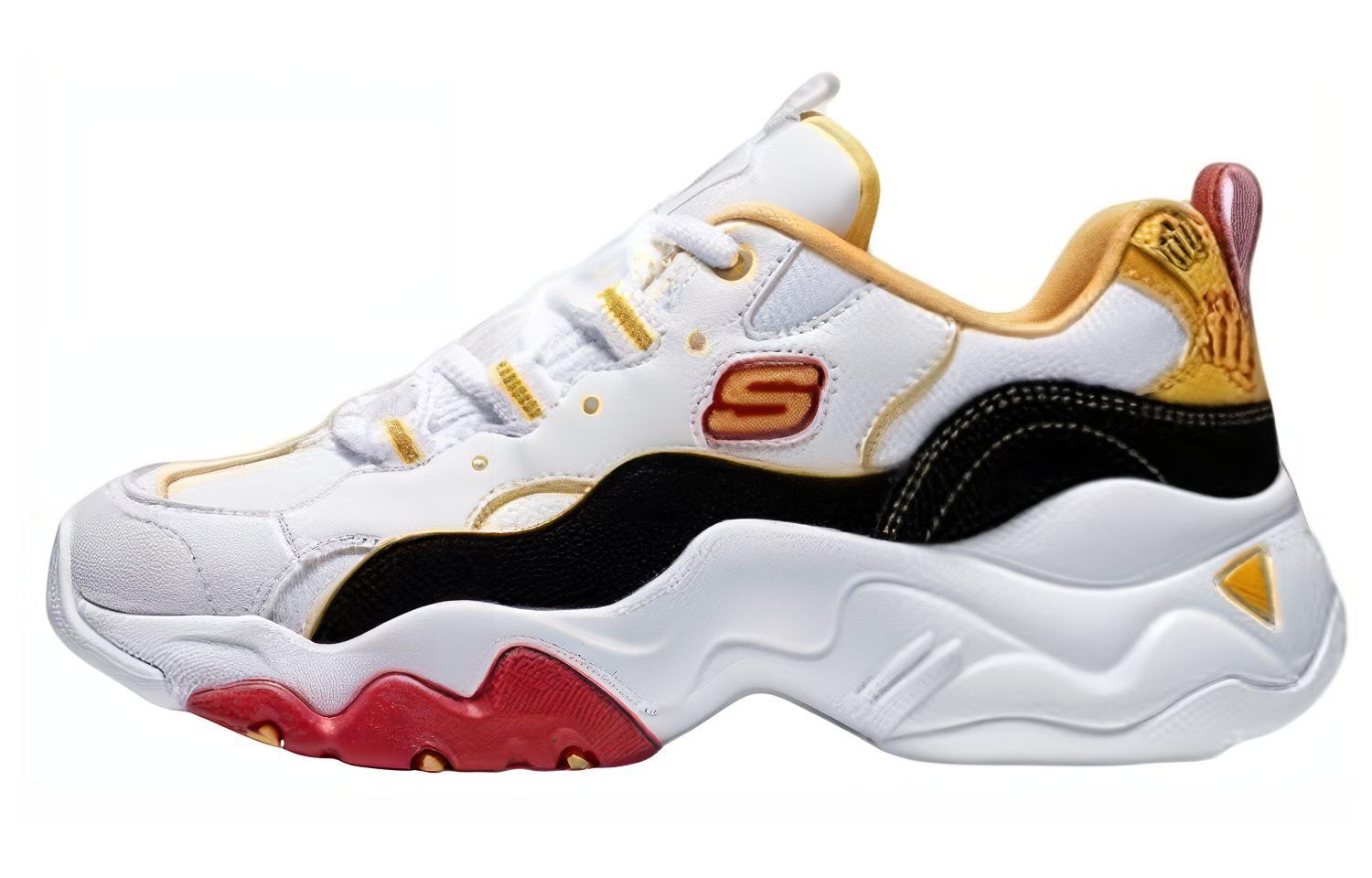 Buy (W) Skechers One Punch x D Lites 3.0 Kasut Larian Rendah /Hitam/Kuning 'Putih' 66666342-WBKY