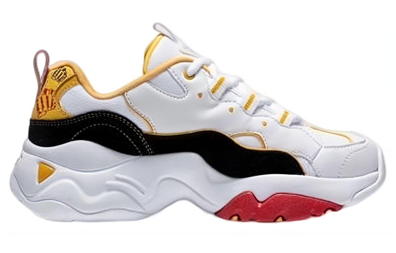 (W) Skechers One Punch D lites 3.0 Low-Top Running Shoes /Black/Yellow 'White' 圖 2